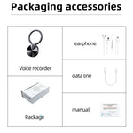 8-32GB Mini Keychain Voice Actiaved Recorder Espia