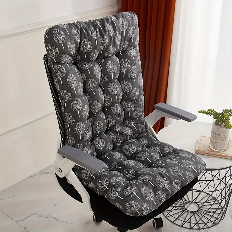 Ergonomic Office Chair Cushion with Integrated Backrest