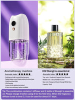 Multi-functional rechargeable portable aroma diffuser
