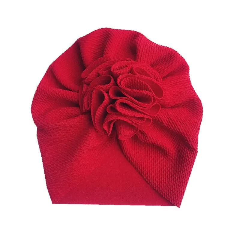 Turban Baby Girl Turbans for Babies Lovely Flower Soft Cap