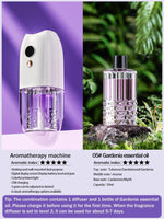 Multi-functional rechargeable portable aroma diffuser