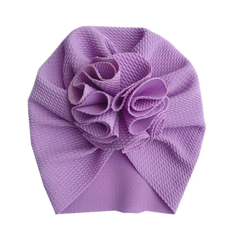 Turban Baby Girl Turbans for Babies Lovely Flower Soft Cap