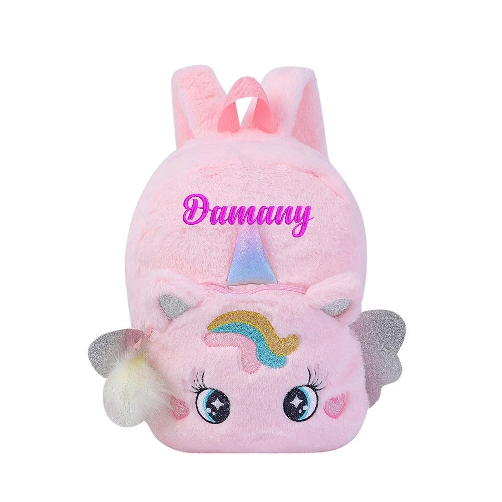 ursery Baby Unicorn tie dye backpack Bag Gifts for Boy Girl