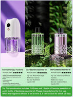 Multi-functional rechargeable portable aroma diffuser