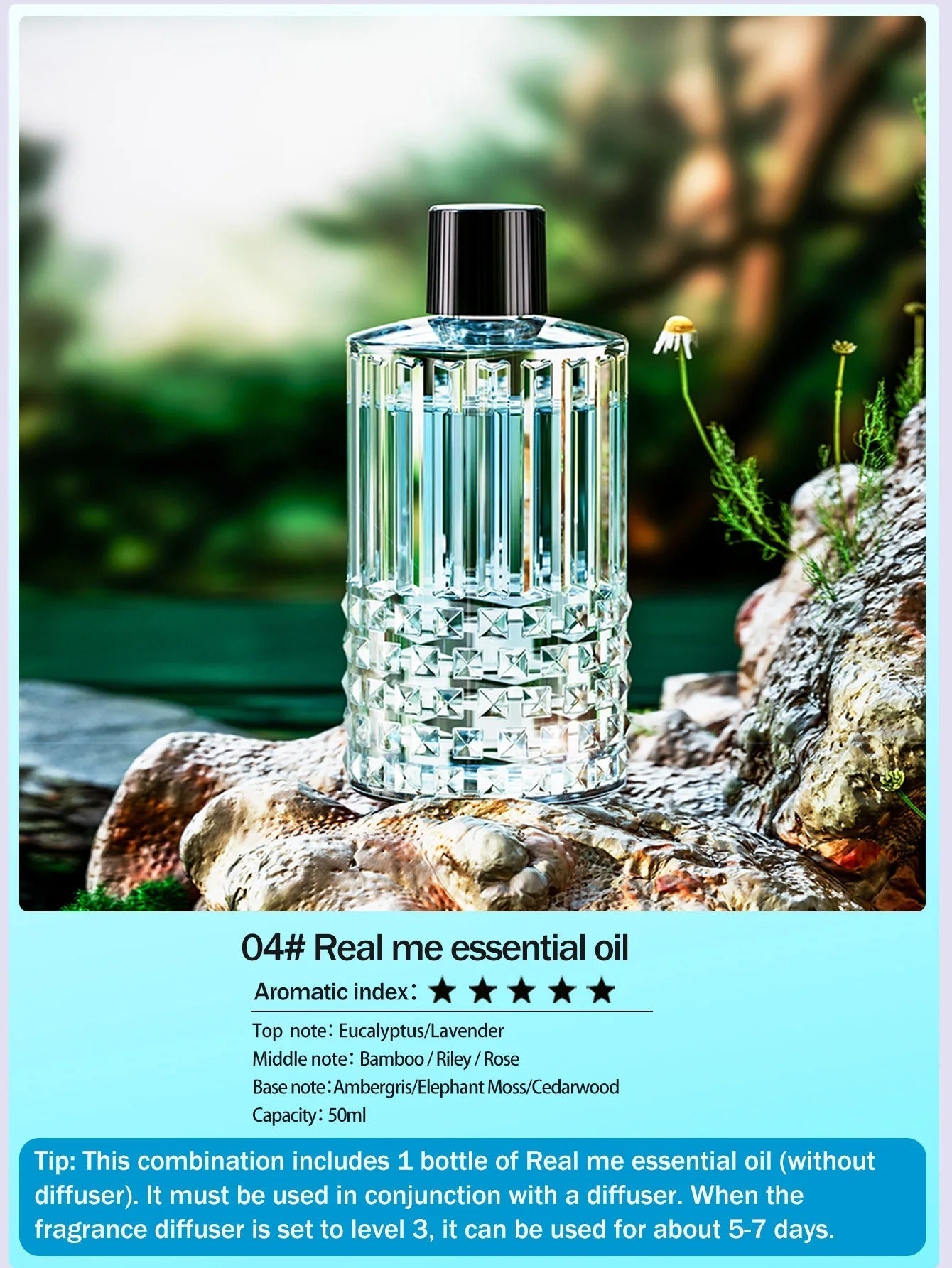 Multi-functional rechargeable portable aroma diffuser