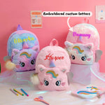 ursery Baby Unicorn tie dye backpack Bag Gifts for Boy Girl