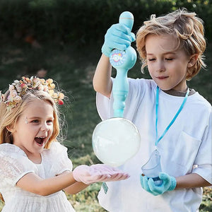 Elastic Smoke Bubble Machine Portable Bubble Maker