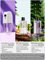 Multi-functional rechargeable portable aroma diffuser