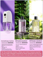 Multi-functional rechargeable portable aroma diffuser