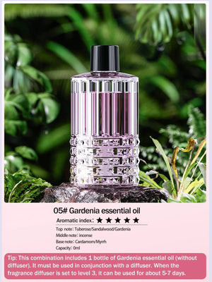 Multi-functional rechargeable portable aroma diffuser