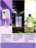 Multi-functional rechargeable portable aroma diffuser