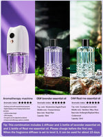 Multi-functional rechargeable portable aroma diffuser