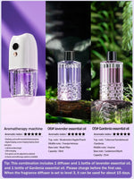 Multi-functional rechargeable portable aroma diffuser
