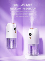 Multi-functional rechargeable portable aroma diffuser