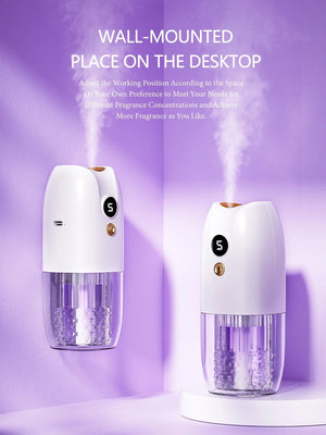Multi-functional rechargeable portable aroma diffuser