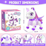 Unicorn Toys for Girls, Remote Control Robot Toys, Dancing Pets