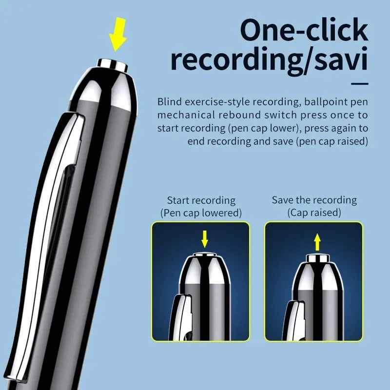 4-128G Mini Professional Audio Record Noise Reduce Sound