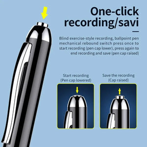 4-128G Mini Professional Audio Record Noise Reduce Sound