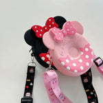 Cute Mickey Disney Crossbody Bag Bowknot Minnie