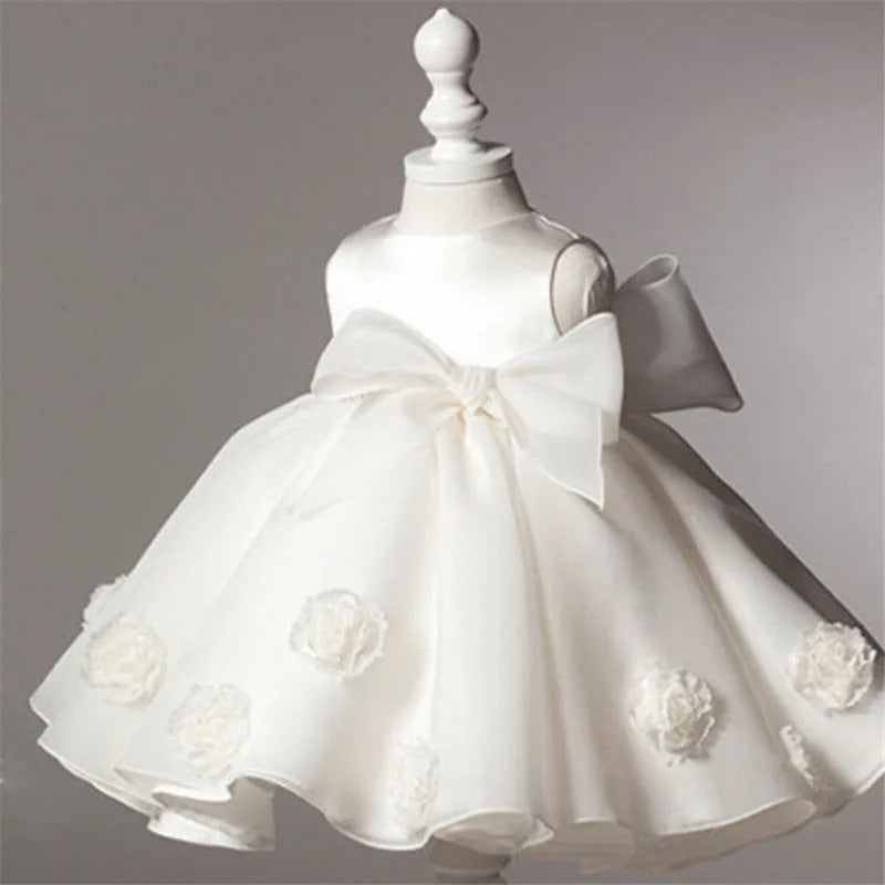 Elegant Kid Girls Dresses Birthday Party Wedding Princess