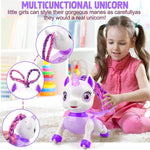 Unicorn Toys for Girls, Remote Control Robot Toys, Dancing Pets