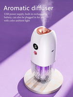 Multi-functional rechargeable portable aroma diffuser