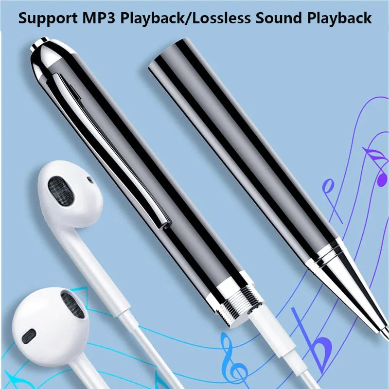 4-128G Mini Professional Audio Record Noise Reduce Sound