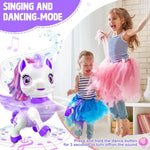 Unicorn Toys for Girls, Remote Control Robot Toys, Dancing Pets