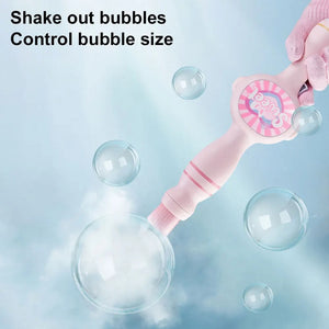 Elastic Smoke Bubble Machine Portable Bubble Maker
