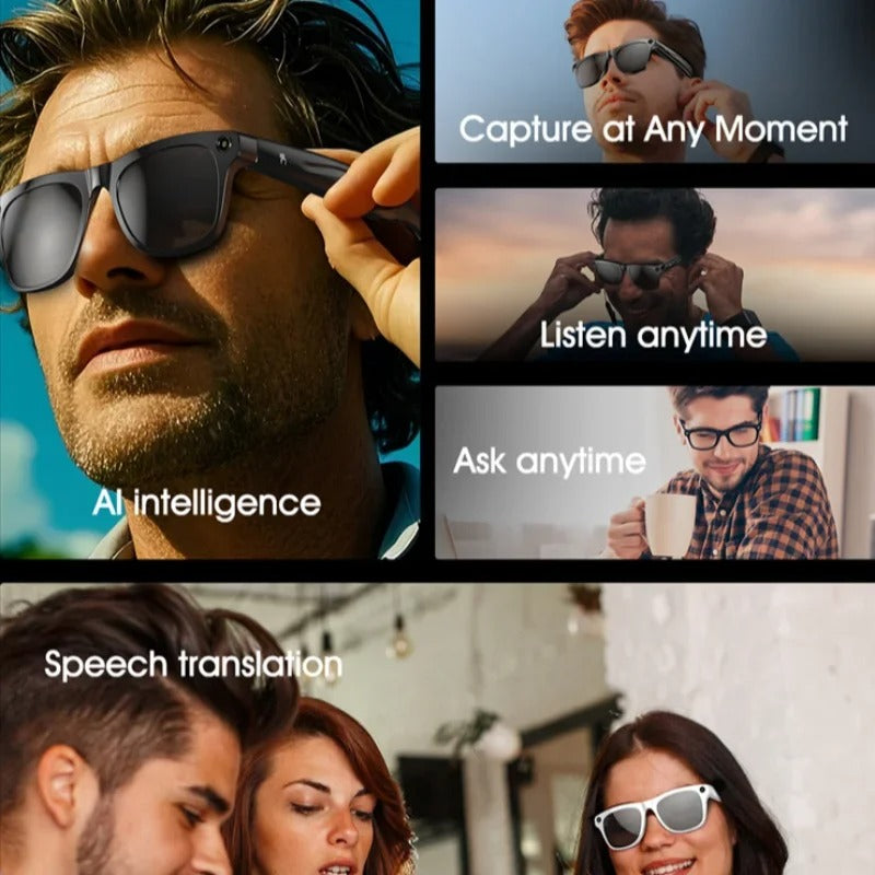 Xiaomi 6K HD AI Smart Glasses Multifunctional Camera