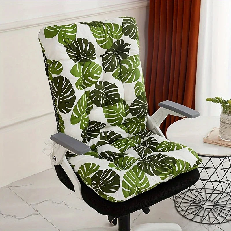 Ergonomic Office Chair Cushion with Integrated Backrest