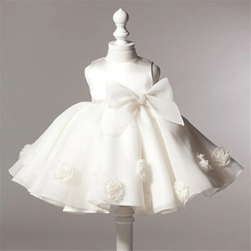 Elegant Kid Girls Dresses Birthday Party Wedding Princess