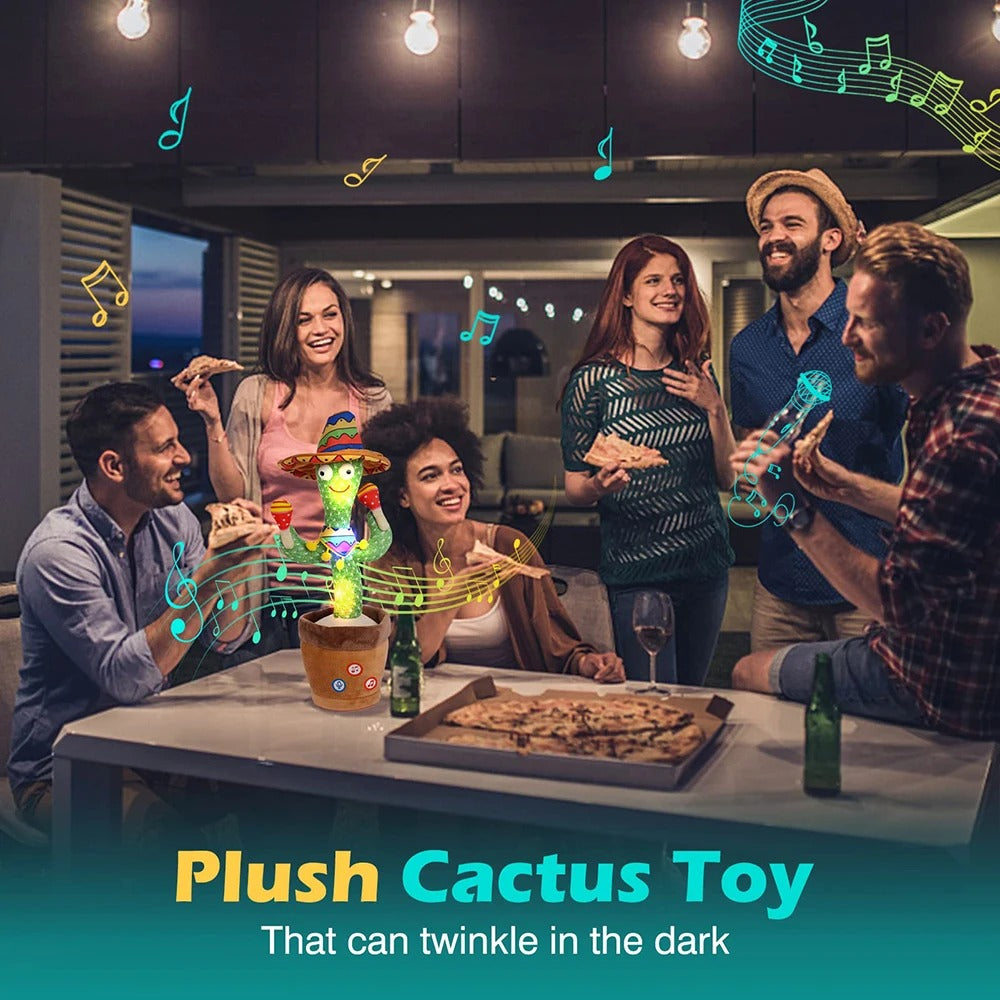 Talking Cactus Baby Toy Dancing Cactus Repeats