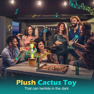 Talking Cactus Baby Toy Dancing Cactus Repeats