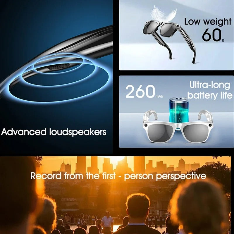 Xiaomi 6K HD AI Smart Glasses Multifunctional Camera