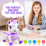 Unicorn Toys for Girls, Remote Control Robot Toys, Dancing Pets