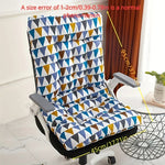 Ergonomic Office Chair Cushion with Integrated Backrest