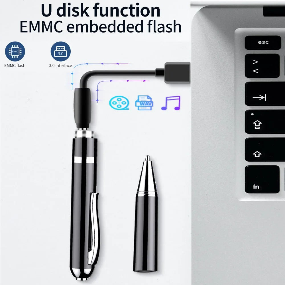 4-128G Mini Professional Audio Record Noise Reduce Sound