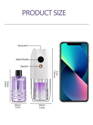 Multi-functional rechargeable portable aroma diffuser