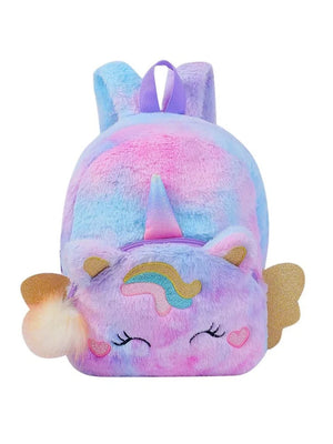 ursery Baby Unicorn tie dye backpack Bag Gifts for Boy Girl
