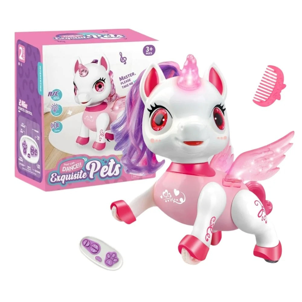 Unicorn Toys for Girls, Remote Control Robot Toys, Dancing Pets