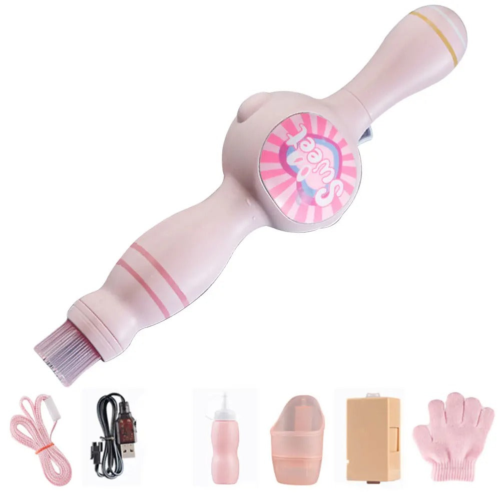 Elastic Smoke Bubble Machine Portable Bubble Maker