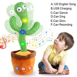 Talking Cactus Baby Toy Dancing Cactus Repeats